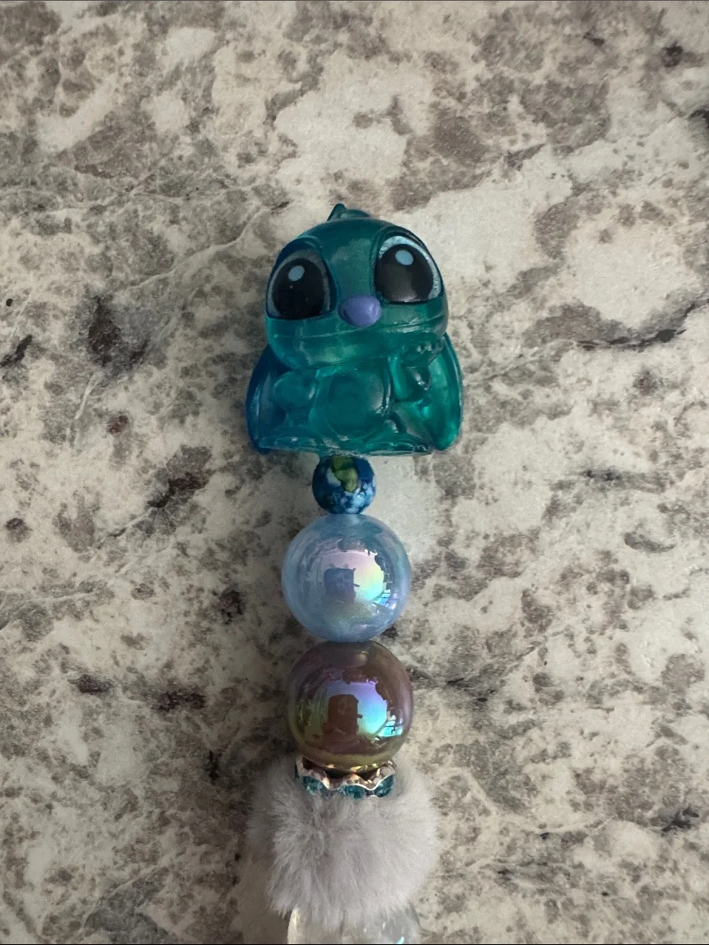 NWOT Disney Doorables Stitch Beaded Pen Handmade by Me